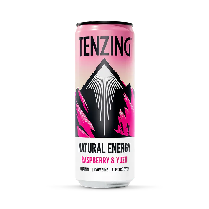 Tenzing Natural Energy Drink Raspberry & Yuzu 330ml
