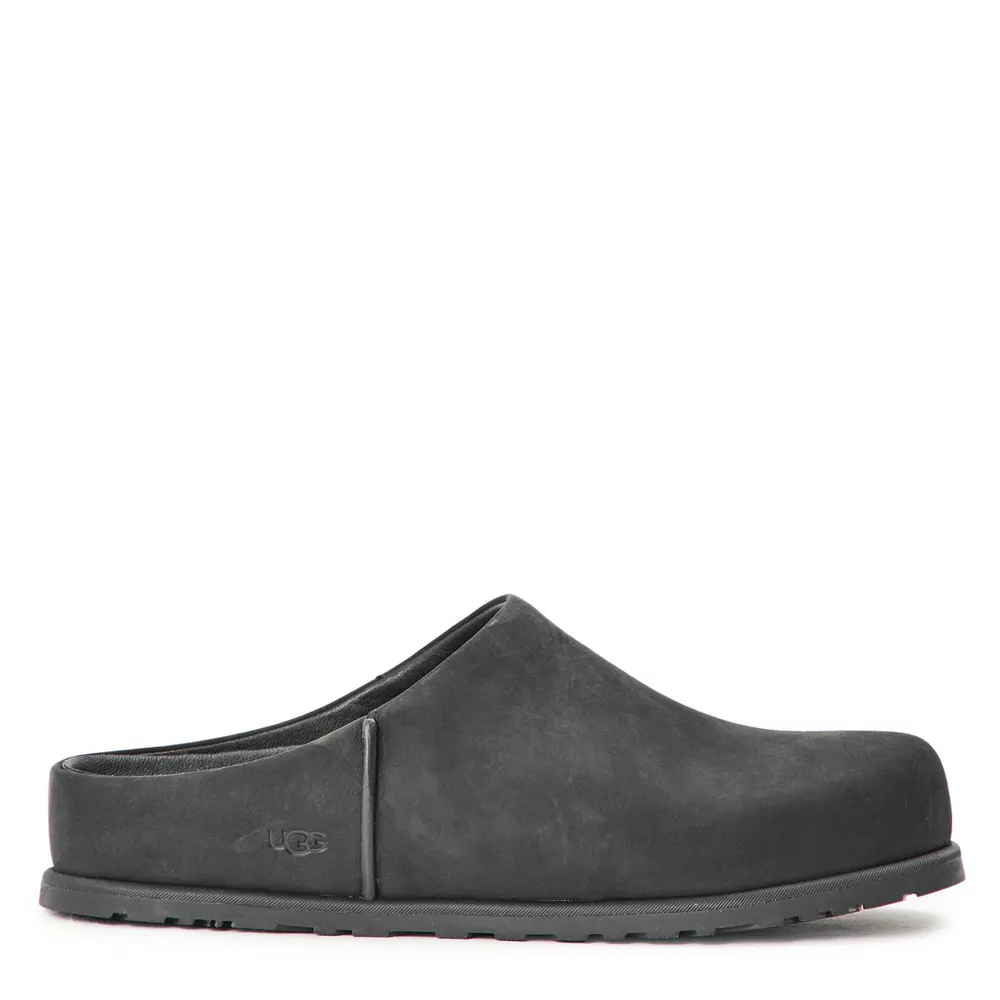 Ugg Men's Flat Mules in Black – Footwear