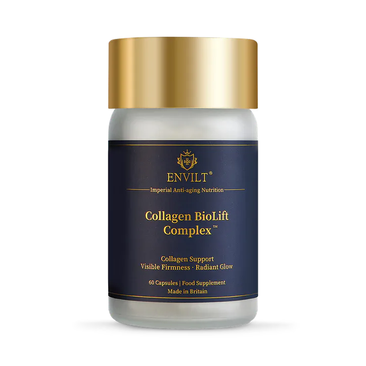 Envilt Collagen BioLift – Naticol® Marine Collagen & VERISOL® Collagen Peptides & Hyaluronic Acid – 30 Days Supply