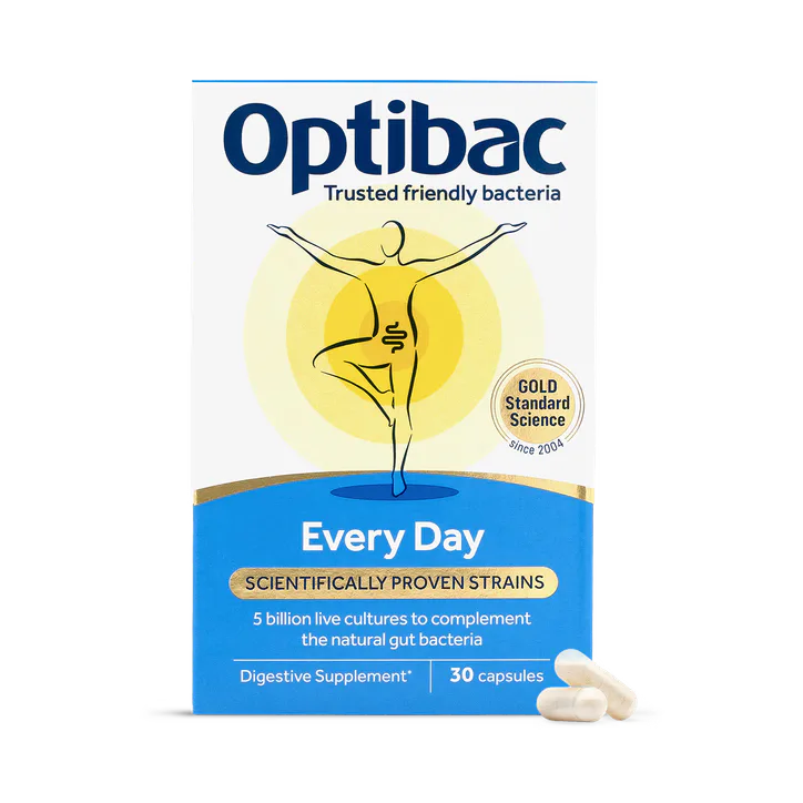 Optibac Every Day Food Supplement 30 Capsules – Vitamins & Supplements > Supplements > Acidophilus & Friendly Bacteria