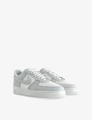 For Him Air Force 1 Suede and Mesh Trainers - EUR 43 / 9 UK MEN detail 3