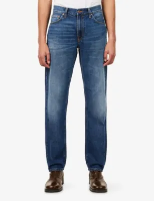 NUDIE JEANS Gritty Jackson Sun Set Cotton Denim Jeans - 34/30 in Sun Set, additional product view 3
