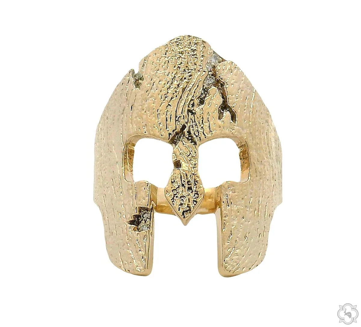 RINA - For Him FACTORY Spartan Mask Diamond Ring 49760 in Rose Gold / 7 – Ring