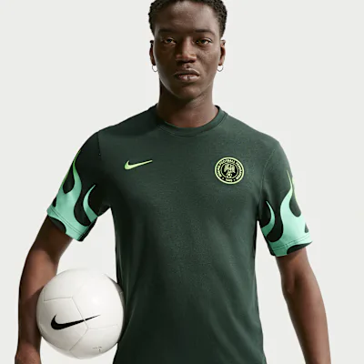 Nike Nigeria Primary Men's Nike Dri-FIT Football T-Shirt - Pro Green/Electric Green in Pro Green/Electric Green – Nike men's and unisex