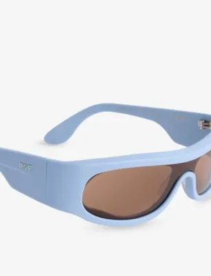 RETROSUPERFUTURE Pharoah Coolcat Rounded-Frame Acetate Sunglasses detail 2