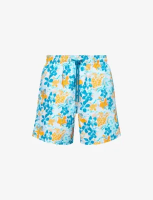 VILEBREQUIN Moorea Floral-Print Swim Shorts