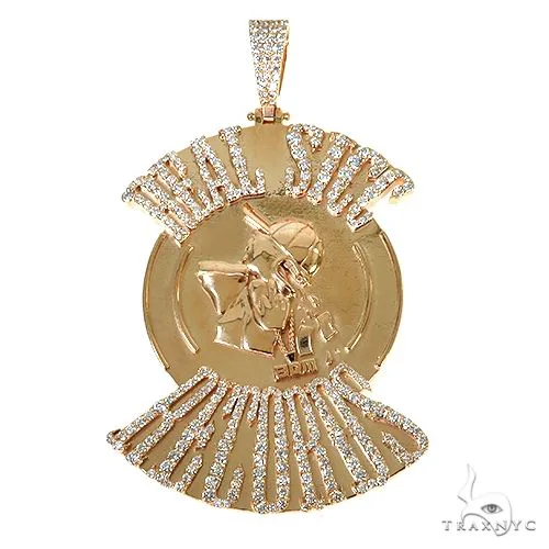 RINA - For Him CUSTOM Custom Made Diamond Pendant 67939 in Rose Gold – Pendant