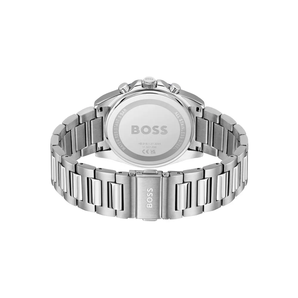 Boss Men's Strike Chronograph Watch in Blue/Steel, additional product view 3