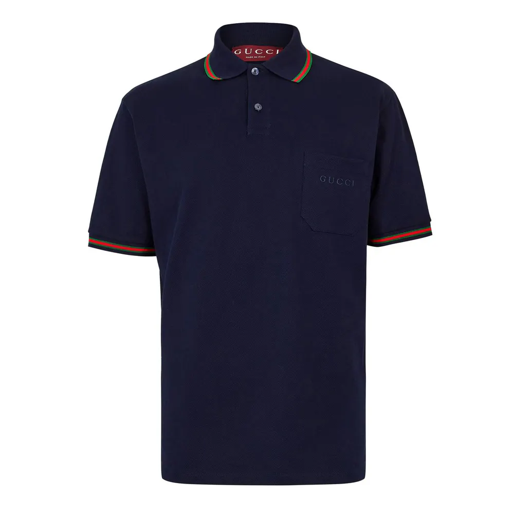 Gucci Men's Short Sleeve Polo Shirt