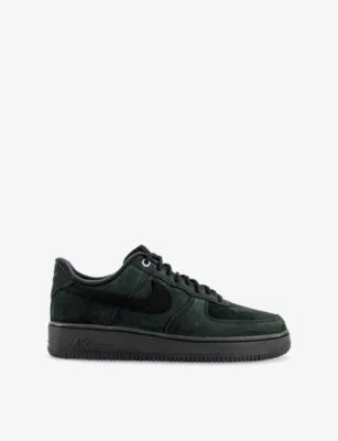 For Him Air Force 1 '07 Leather Trainers - EUR 40 / 6 UK MEN in BLACK – Mens | Trainers | Lace up trainers