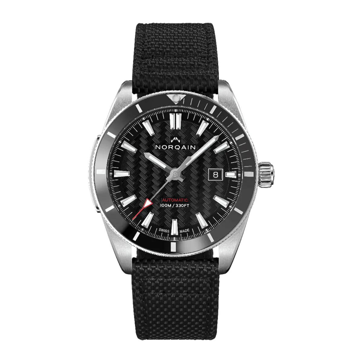 Norqain Adventure Sport 42mm Mens Watch Black
