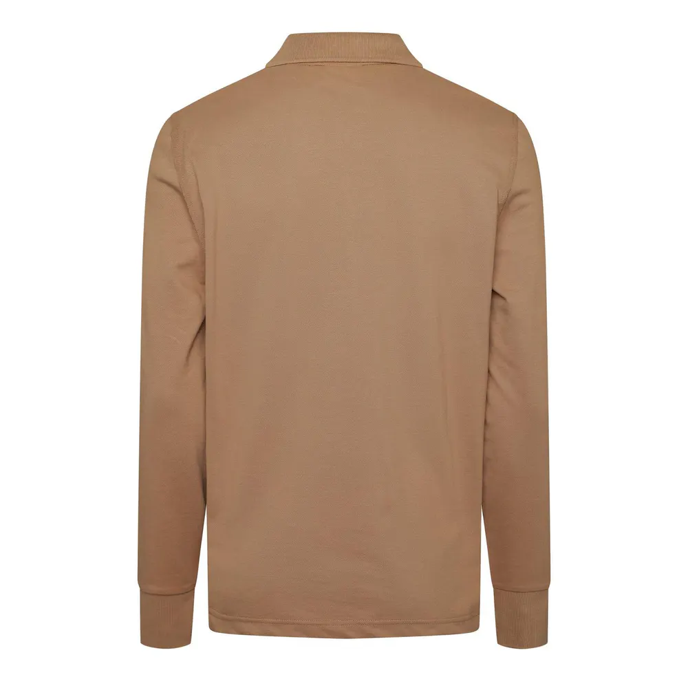 Gant Men's Logo Long Sleeve Polo Shirt detail 2