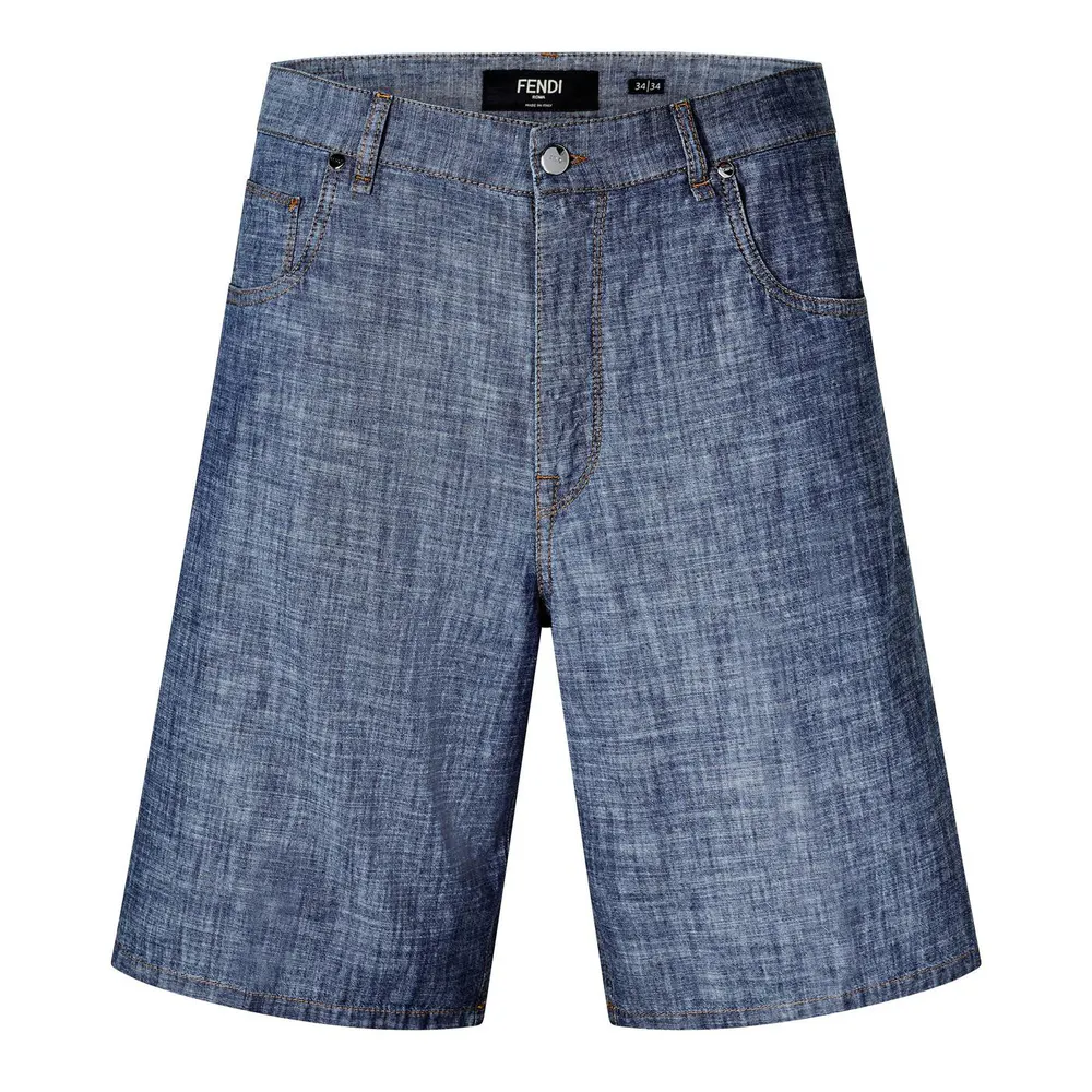 Fendi Men's Woven Tracksuit Shorts