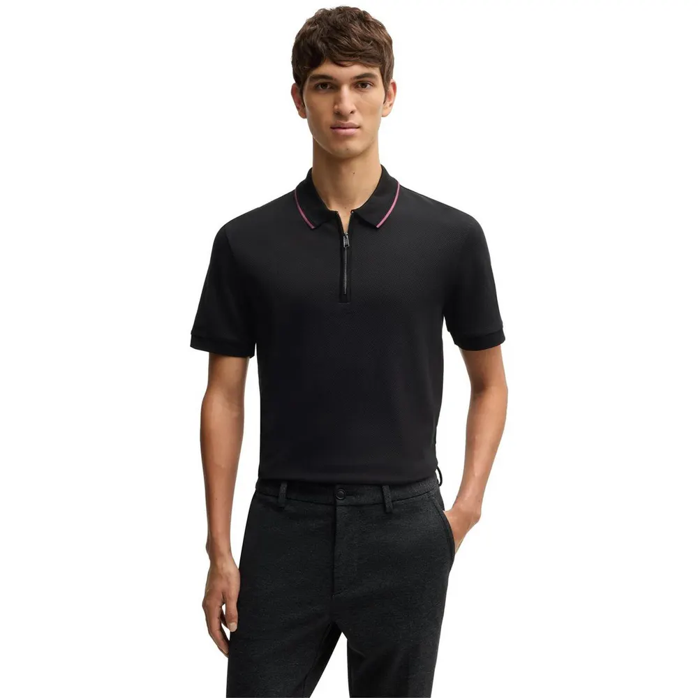 Boss Men's H-Paras 59 Short Sleeve Polo Shirt detail 2