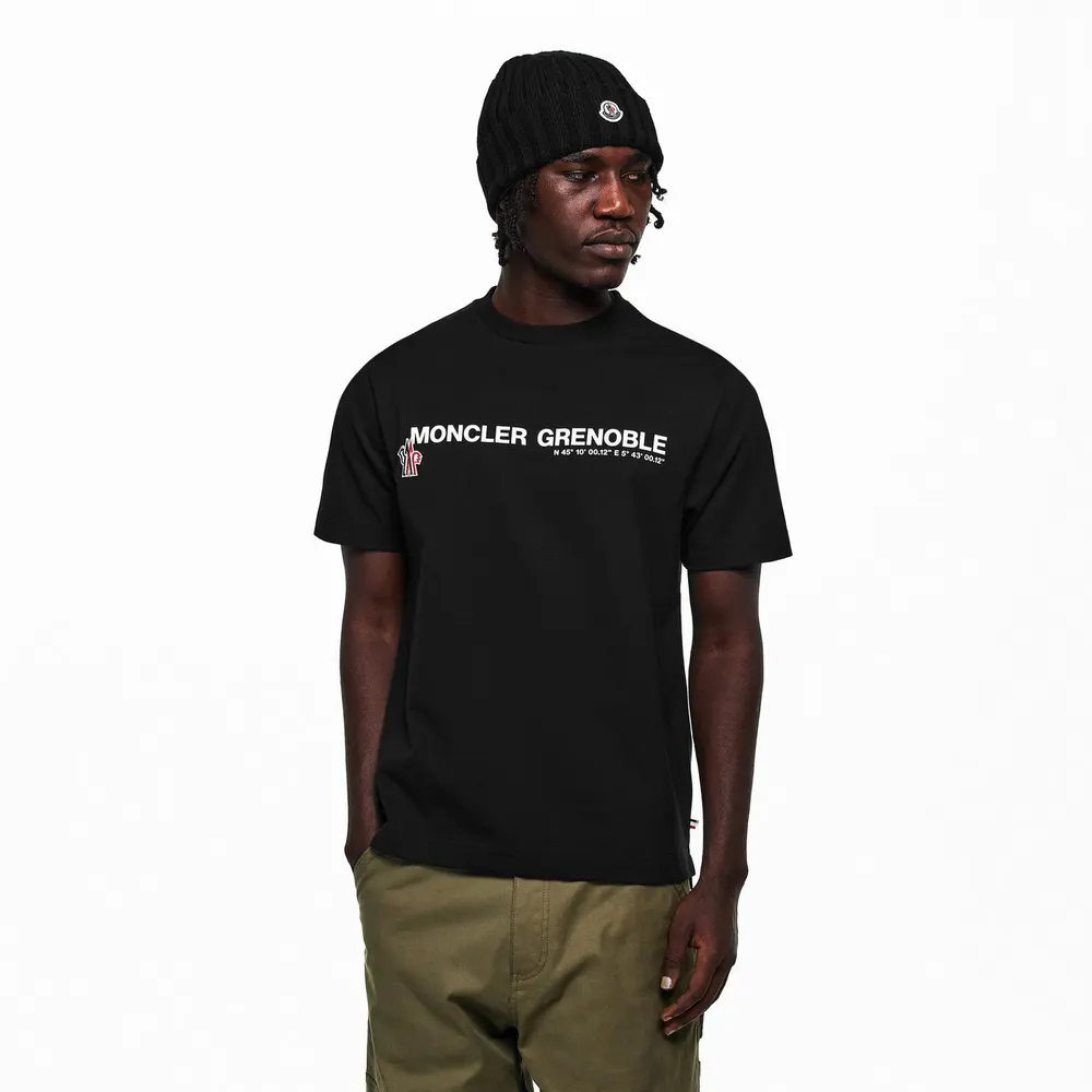 Moncler Mens Logo T-Shirt detail 3