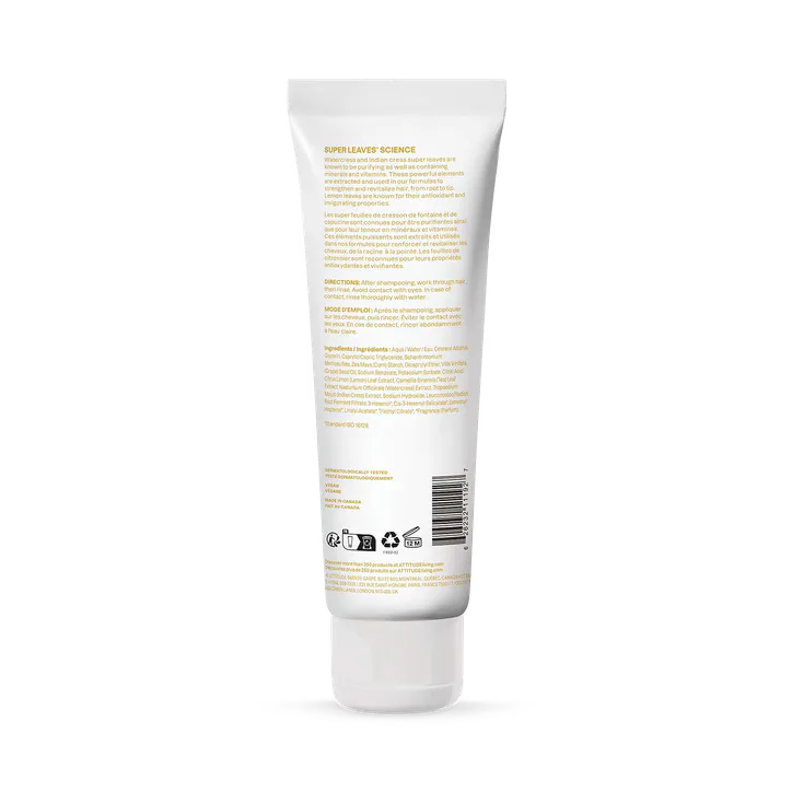 Attitude Clarifying Conditioner Earl Grey & Fresh Cucumber, additional product view 2