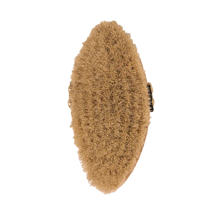 Vose 100% Horse Hair Body Brush - Black Rose detail 3