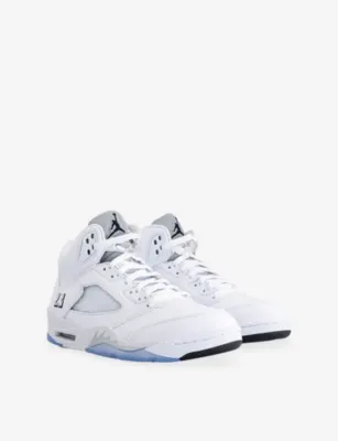 JORDAN Air Jordan 5 Retro Faux-Leather Trainers - 6.5 detail 3