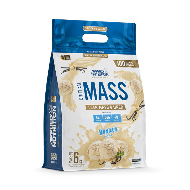 Applied Nutrition Critical Mass Professional Lean Mass Gainer Vanilla 6kg (40 Servings)