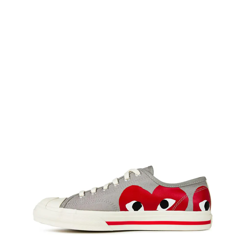 Comme des Garcons PLAY X Converse Jack Purcell Low Top Trainers detail 2