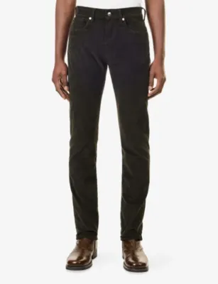 7 FOR ALL MANKIND Slimmy Corduroy Cotton-Blend Trousers detail 3