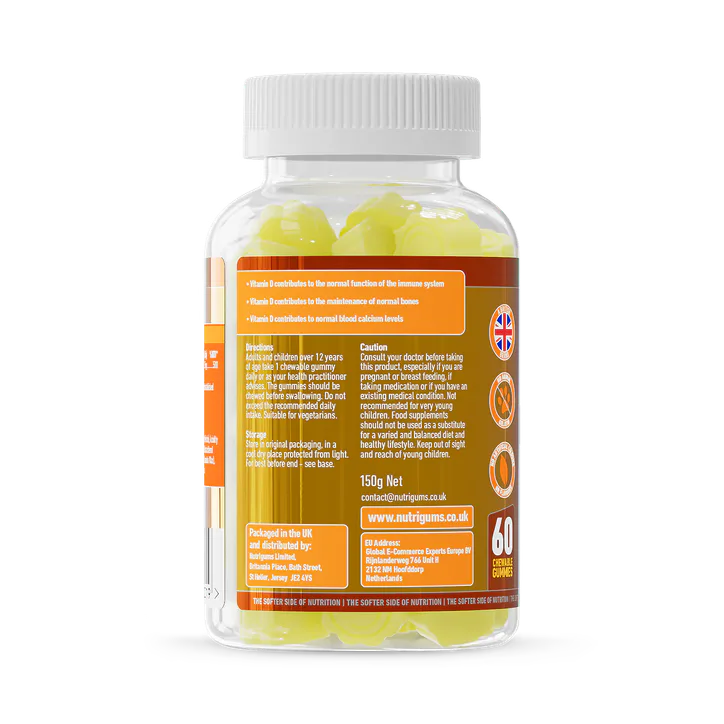 Nutrigums VITAMIN D3 60 GUMMIES, additional product view 2