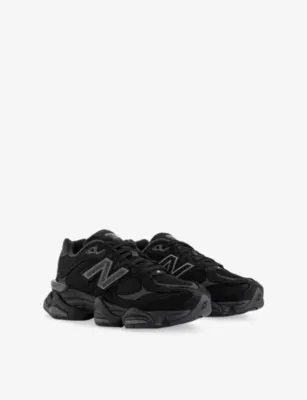 NEW BALANCE 9060 Panelled Low-Top Suede Trainers - 9.5 detail 3