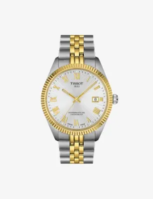 TISSOT Ballade Stainless-Steel Automatic Watch 39mm in GOLD – Jewellery & Watches | Mens luxury watches