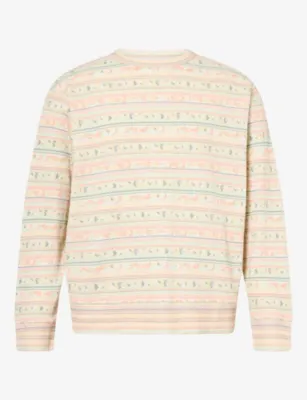 THAMES Fair Isle Patterned Cotton Top