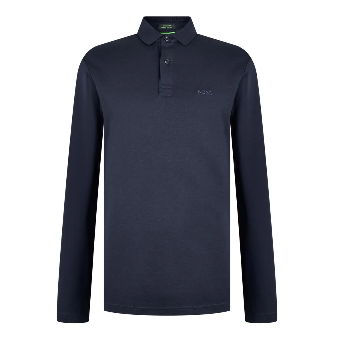 Boss Men's Pirol Long-Sleeve Polo Shirt, Timeless Design