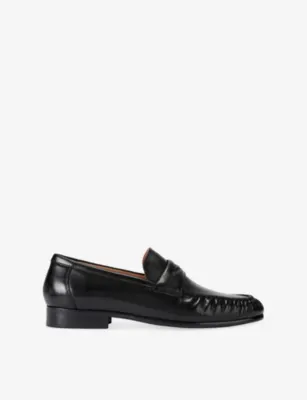 STEVE MADDEN Passage Leather Loafers - EUR 44 / 10 UK MEN in BLACK – Mens | Loafers