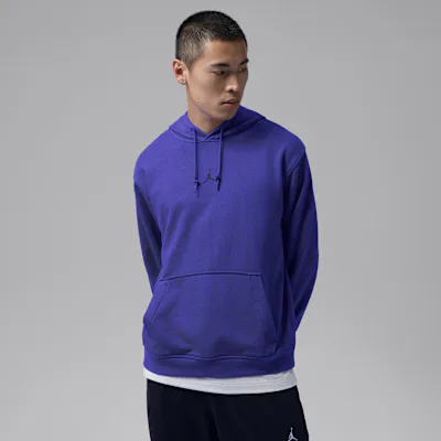 Jordan Sport Crossover Men's Dri-FIT Fleece Pullover Hoodie - Light Concord