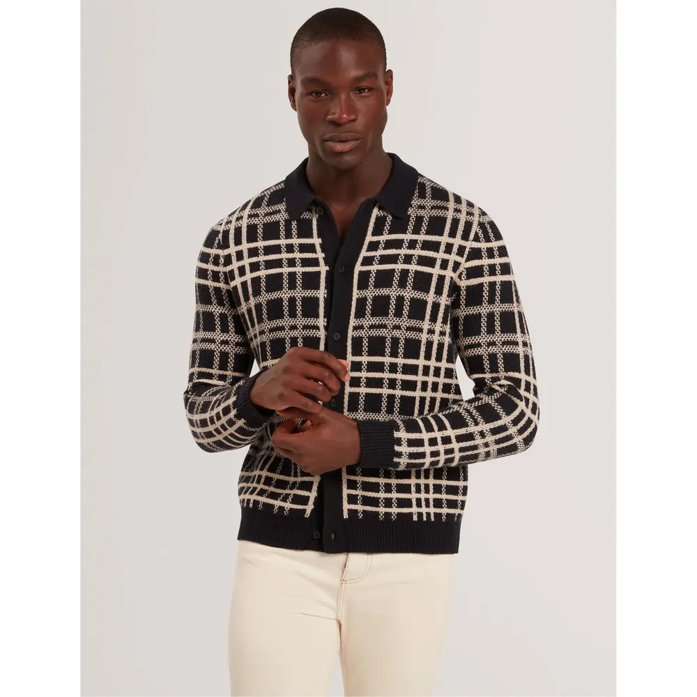 Ted Baker Men's Long Sleeve Polo Shirt detail 2