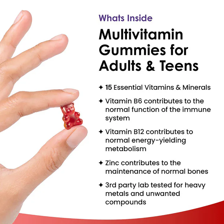 New Leaf Products Multivitamin Adults & Teens Gummies detail 2
