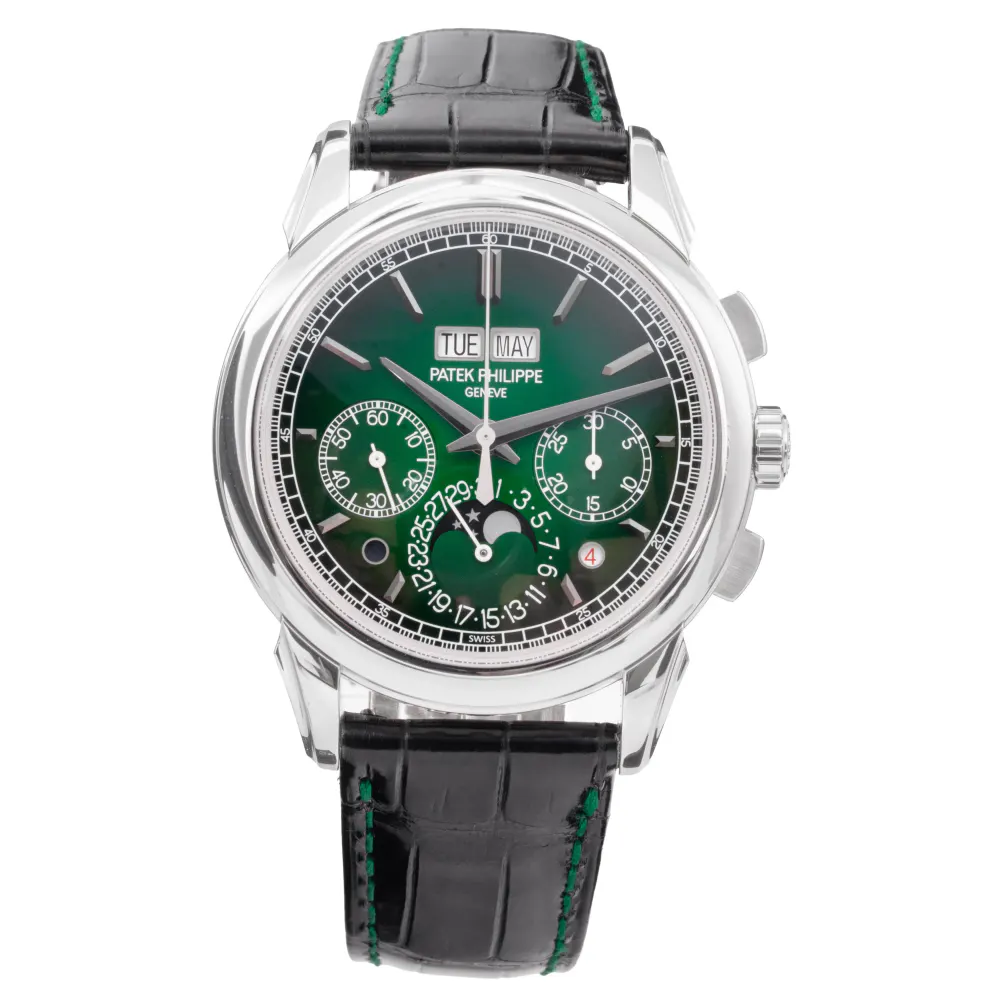 Patek Philippe Grand Complications 5270P-014 — 2024 — Excellent in Green Baton – Pre-owned watches