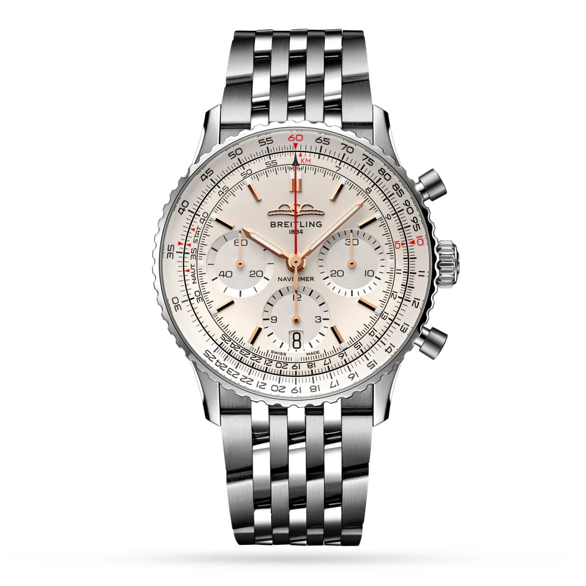 Breitling Navitimer B01 Chronograph 41 Stainless Steel Watch