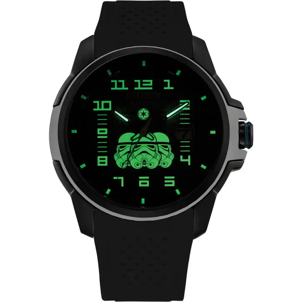 Citizen Star Wars Imperial Stormtrooper Inspired 44mm Watch in Black, additional product view 2