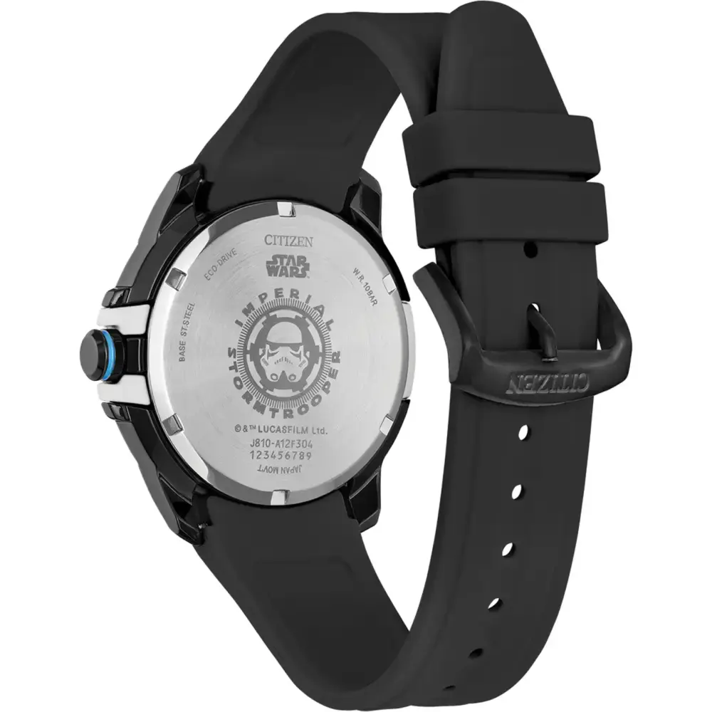 Citizen Star Wars Imperial Stormtrooper Inspired 44mm Watch in Black, additional product view 3