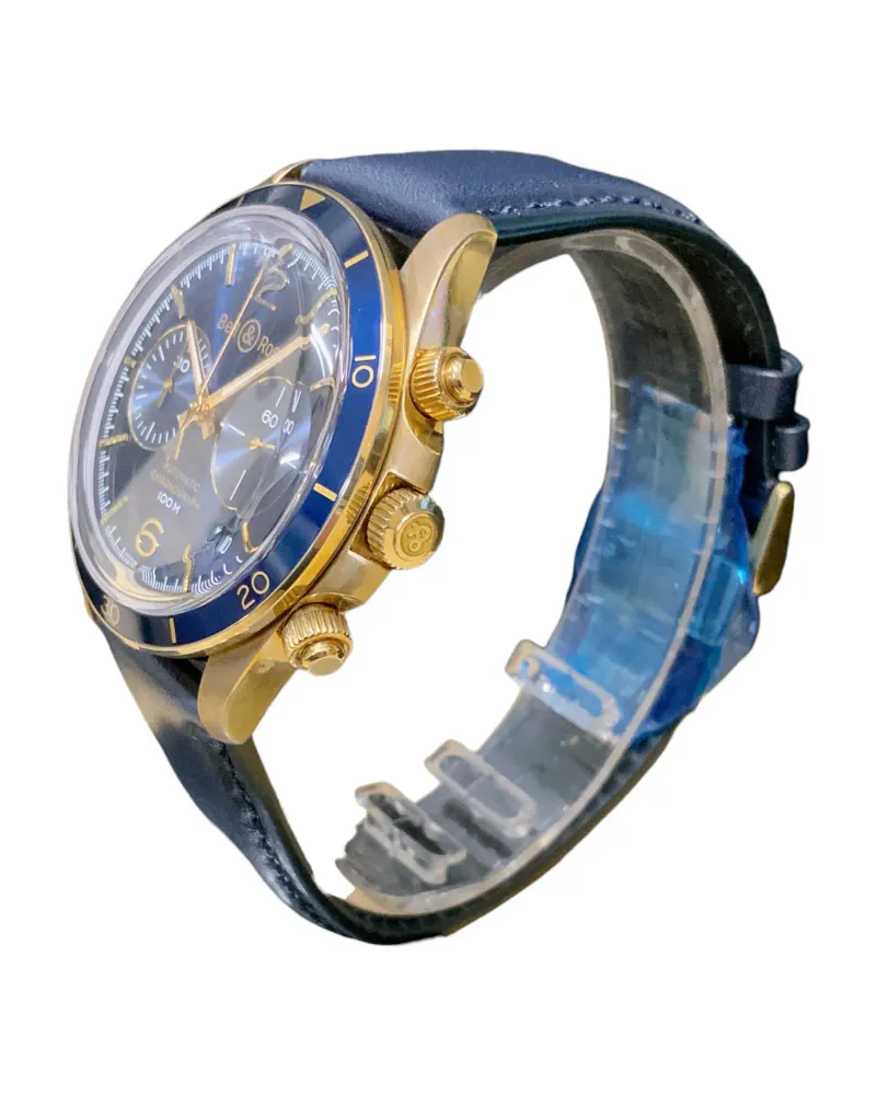 Bell and Ross BR V2-94 BRV294-BLU-BR/SCA — 2022 — Excellent in Blue, additional product view 2