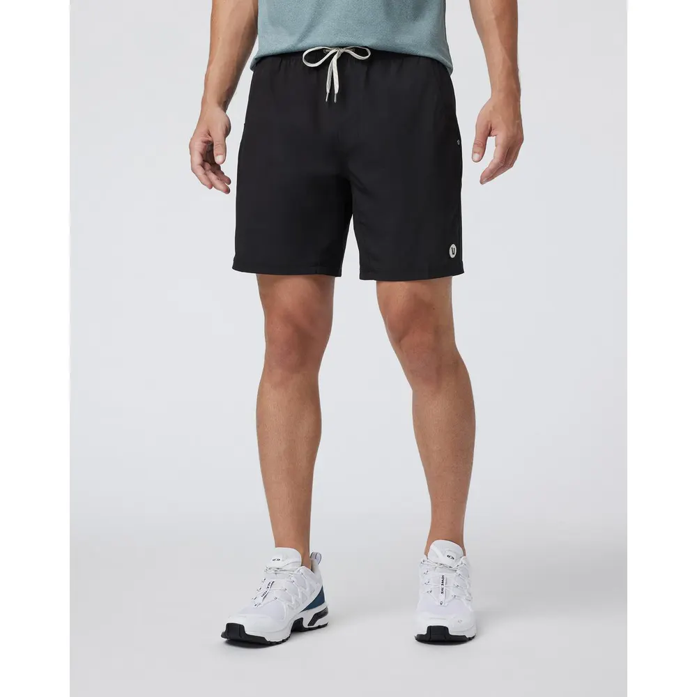Vuori Mens Kore Short in Black, additional product view 2
