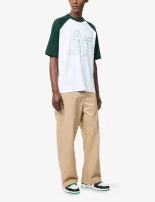 NEW ERA Athletics MLB Boxy Cotton T-Shirt detail 2