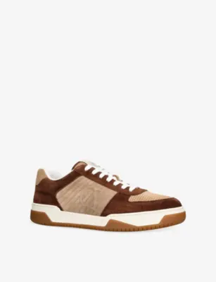 VALENTINO GARAVANI Sparry Suede Trainers - EUR 45 / 11 UK MEN in MID BROWN, additional product view 3