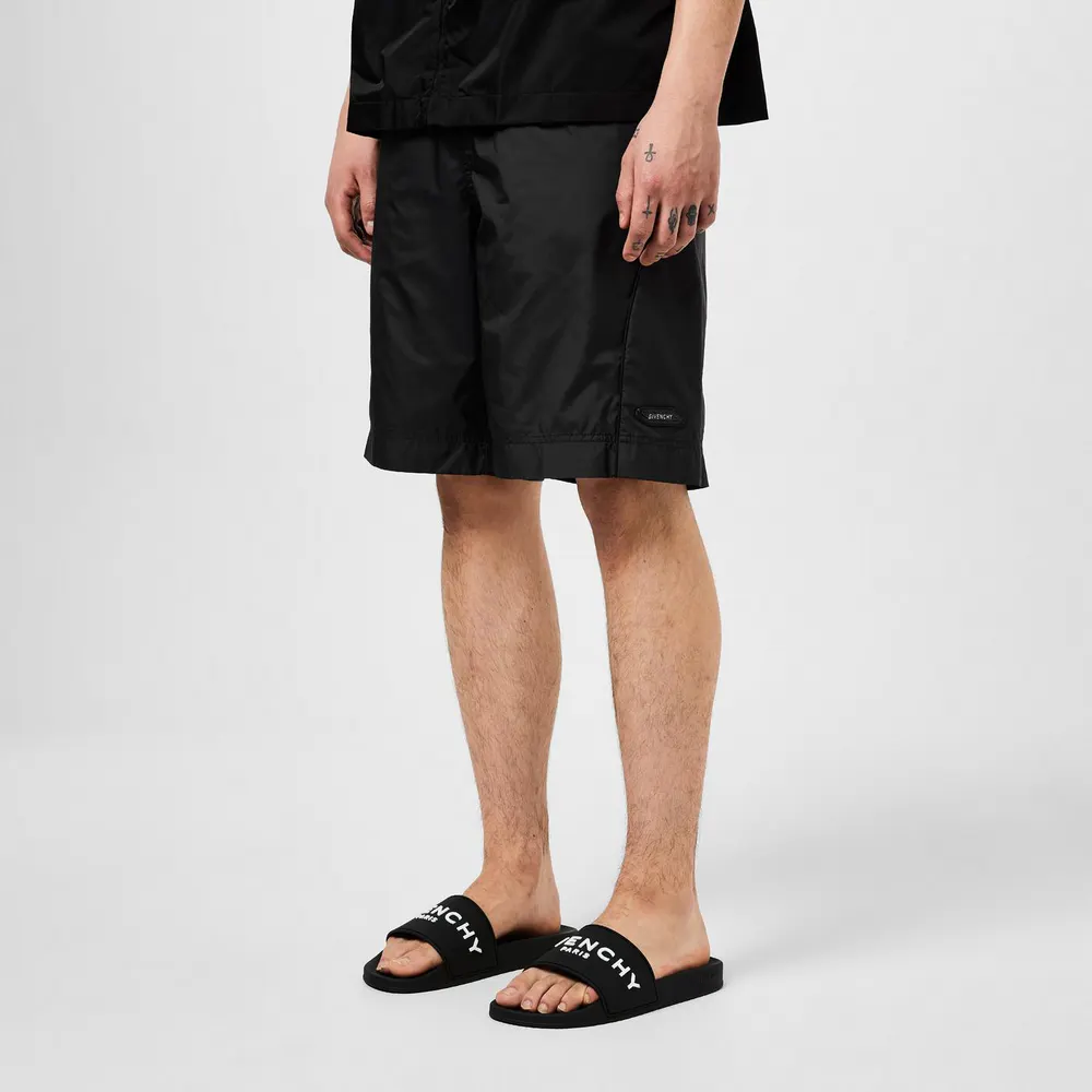 GIVENCHY Men'S Logo Sliders in Black, additional product view 2