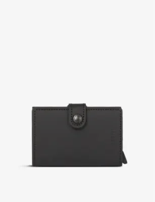 SECRID Miniwallet leather and aluminium wallet