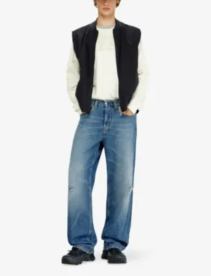 DIESEL 2001 D-Macro Relaxed-Fit Denim Jeans detail 2