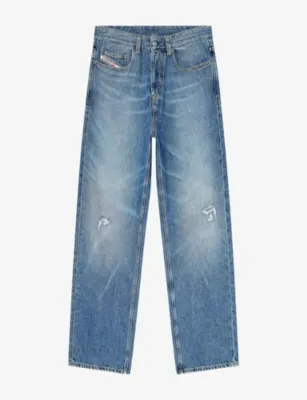 DIESEL 2001 D-Macro Relaxed-Fit Denim Jeans