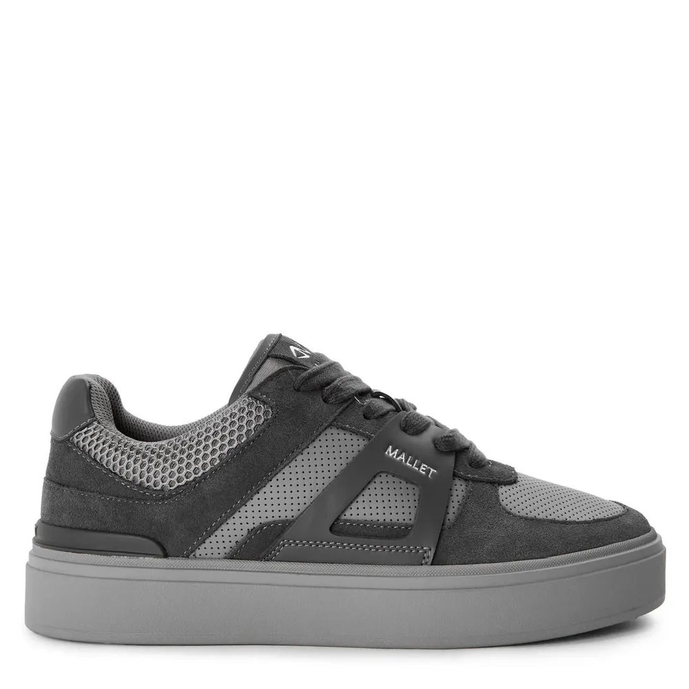 Mallet Men's Fenchurch Chunky Trainers in Dark Grey – Footwear