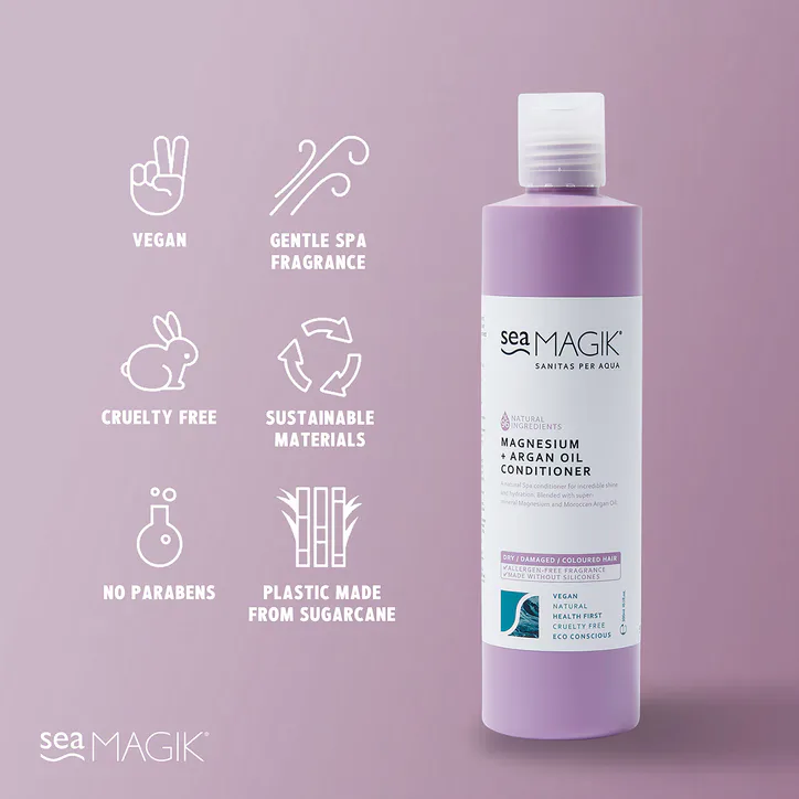 Sea Magik Magnesium + Argan Oil Conditioner 300ml detail 3