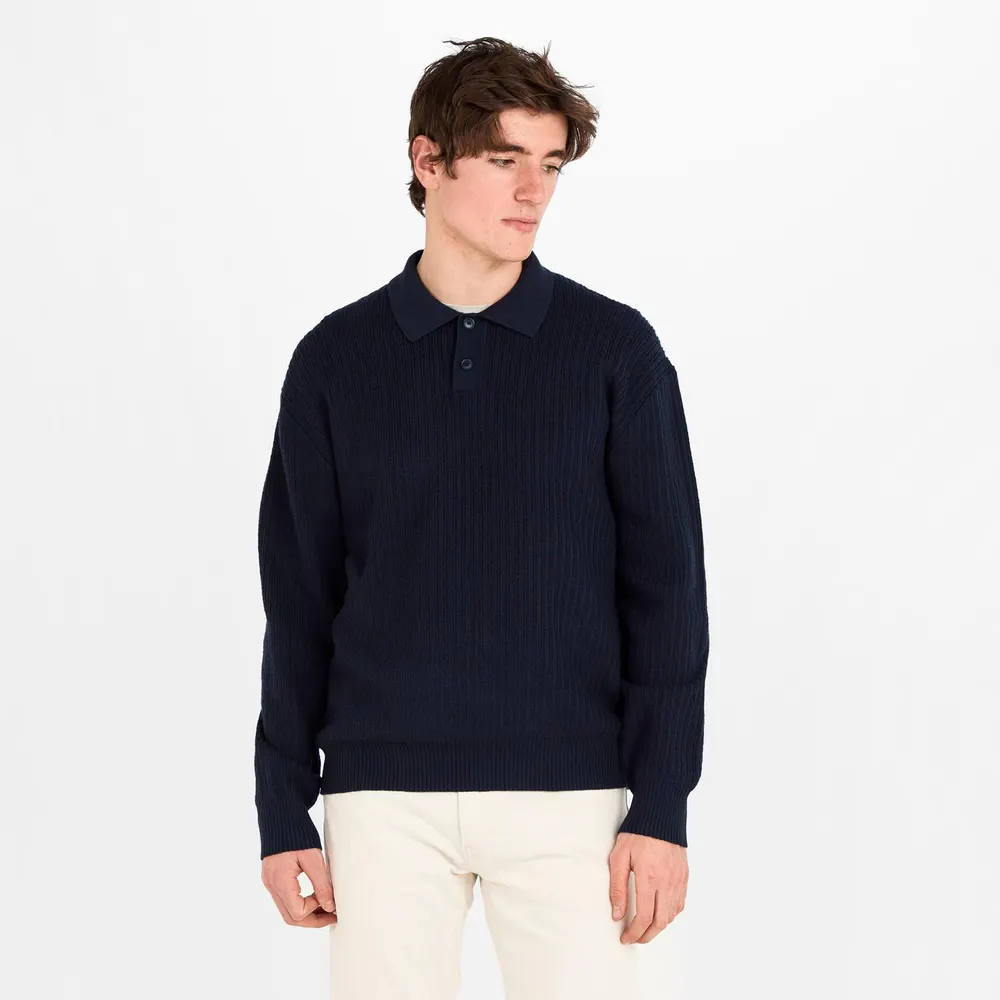 Boss Kotorpolo 10275146 01 in Dark Blue 404, additional product view 3