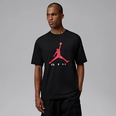 Jordan Brooklyn Men's T-Shirt - Black/University Red
